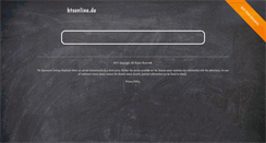 Desktop Screenshot of btsonline.de
